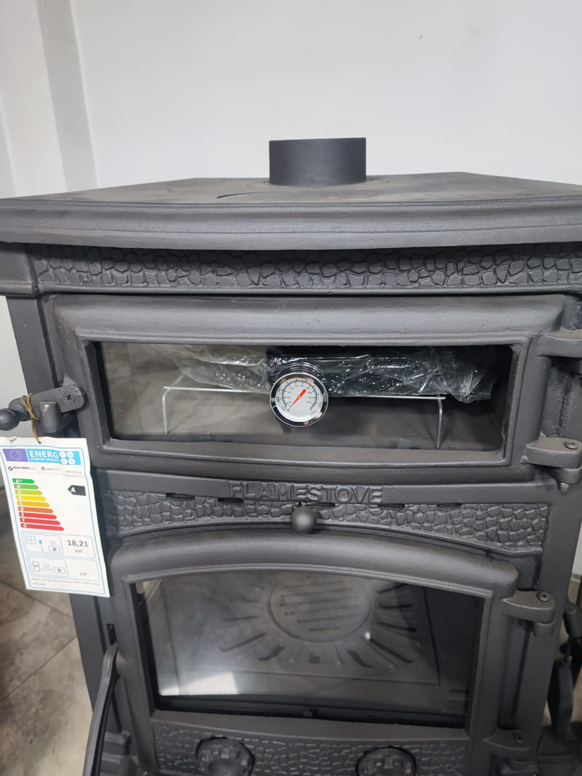 Sirius Mega YK Style Fırınlı Döküm Soba