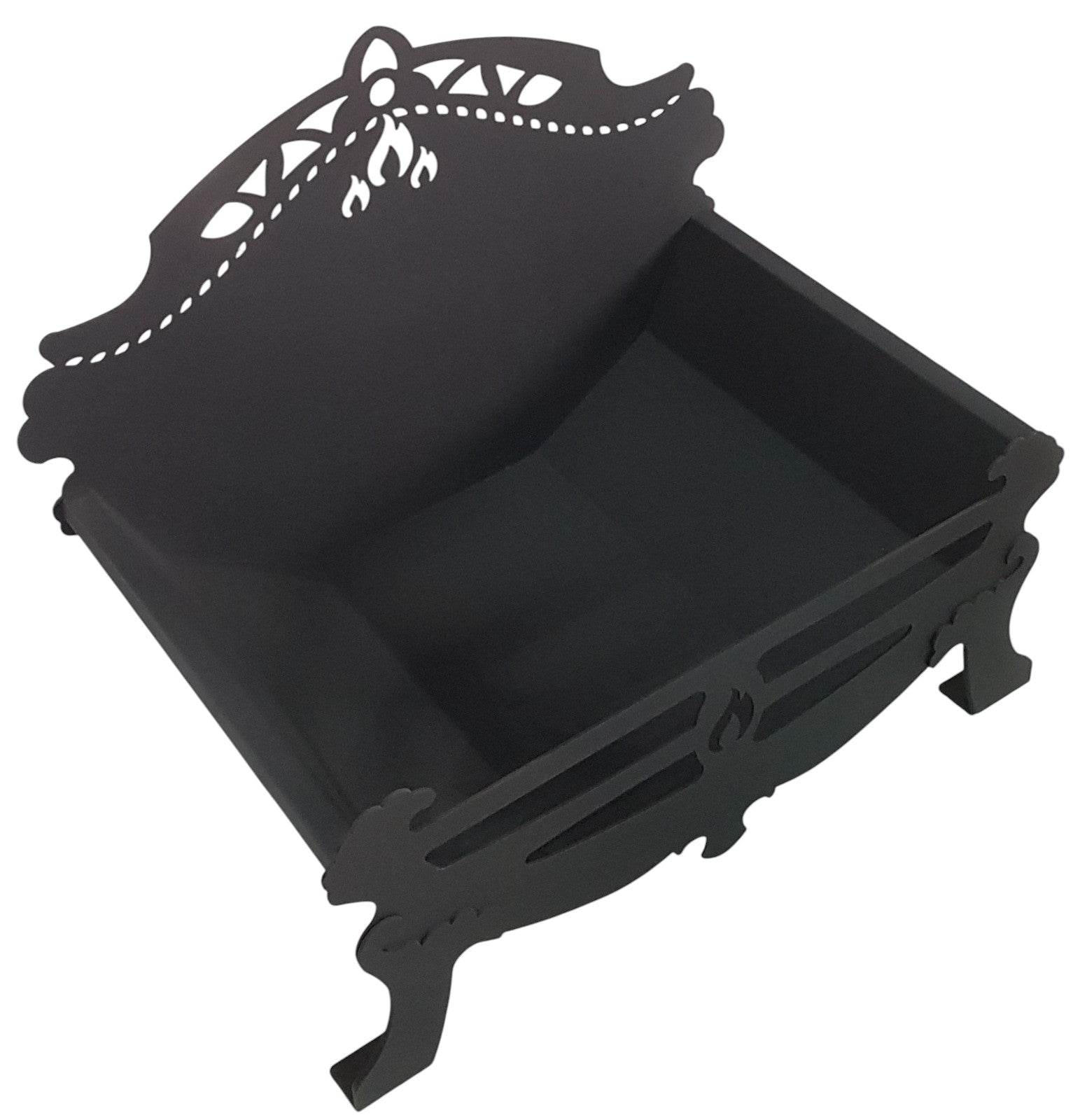 FS-101A Flame Stove Çelik Odunluk: Şık, Dayanıklı, Fonksiyonel Soba Aksesuarı