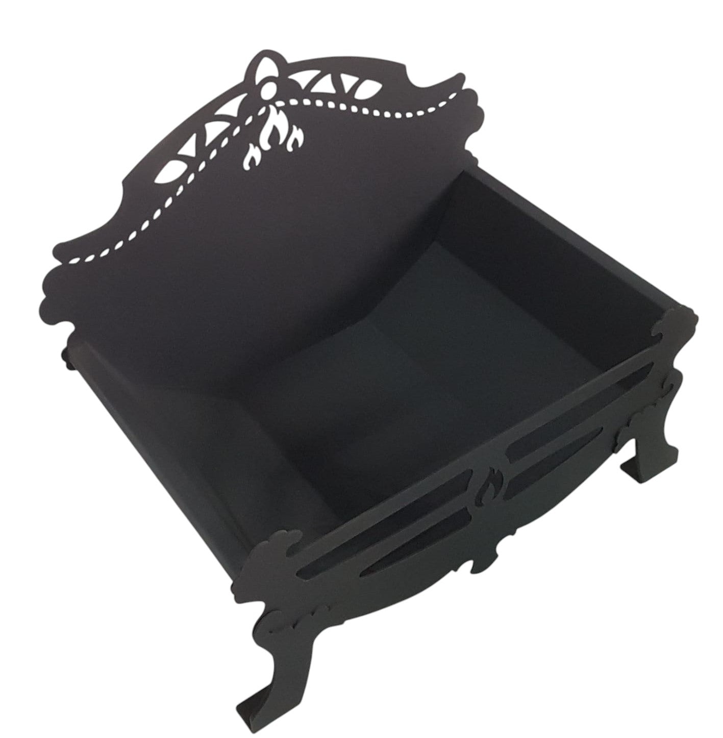 FS-101A Flame Stove Çelik Odunluk: Şık, Dayanıklı, Fonksiyonel Soba Aksesuarı