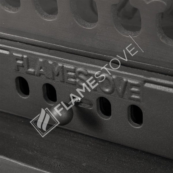 Retro Fırınlı Döküm Soba, Yüksek Verimli Odun Kömür Sobası, Termostatlı, 13 kW