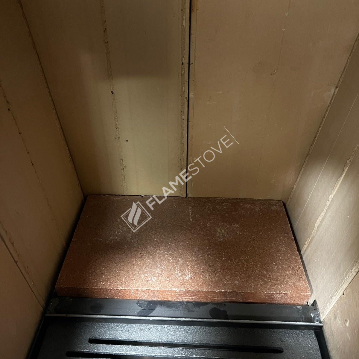 Yüksek Verimli Çelik Dış Yüzey Ateş Tuğlalı Soba, Alüminyum Maşa Takımı Odunluk Seti