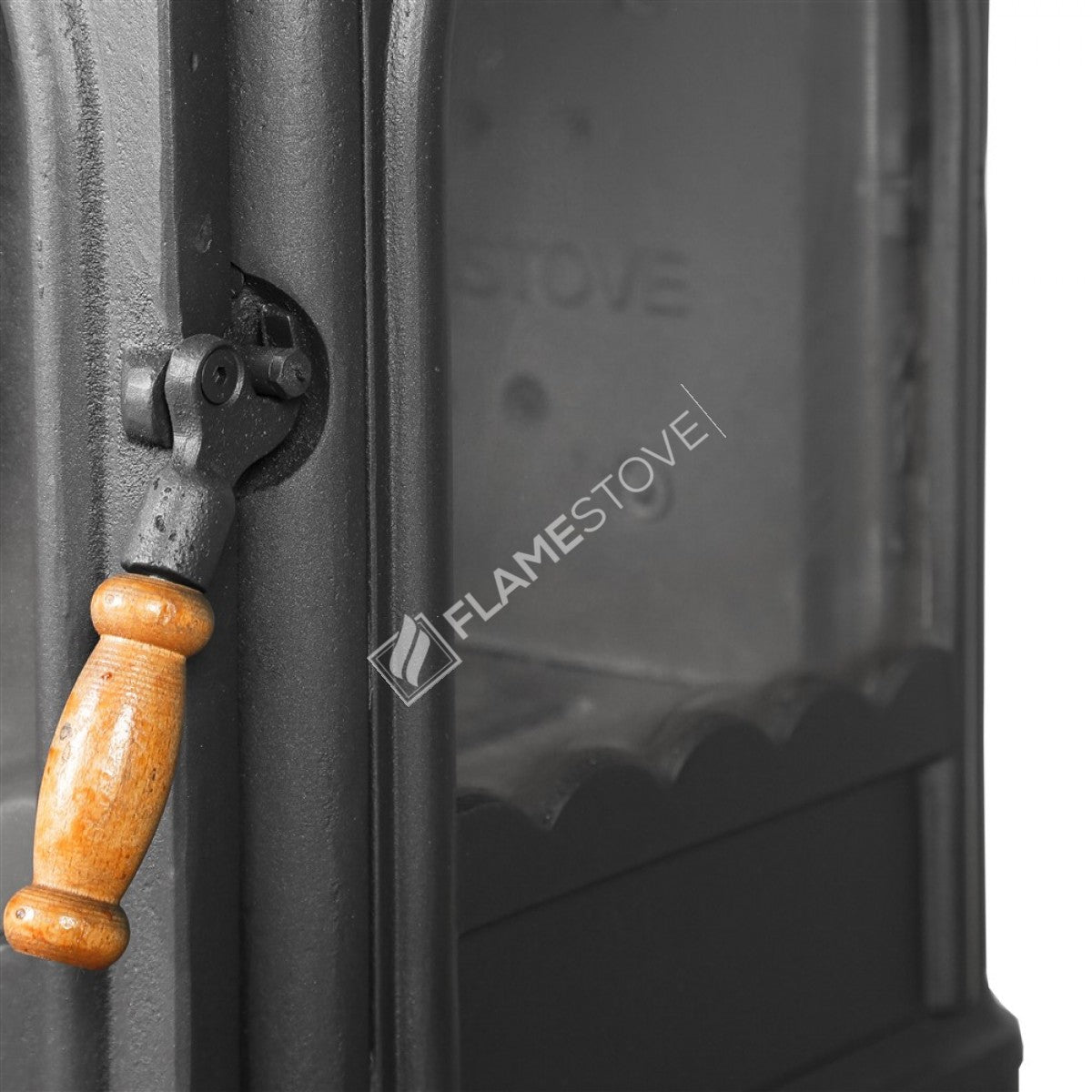 Modena Lux Stil 3 Camlı Yüksek Verimli Odun Kömür Döküm Soba