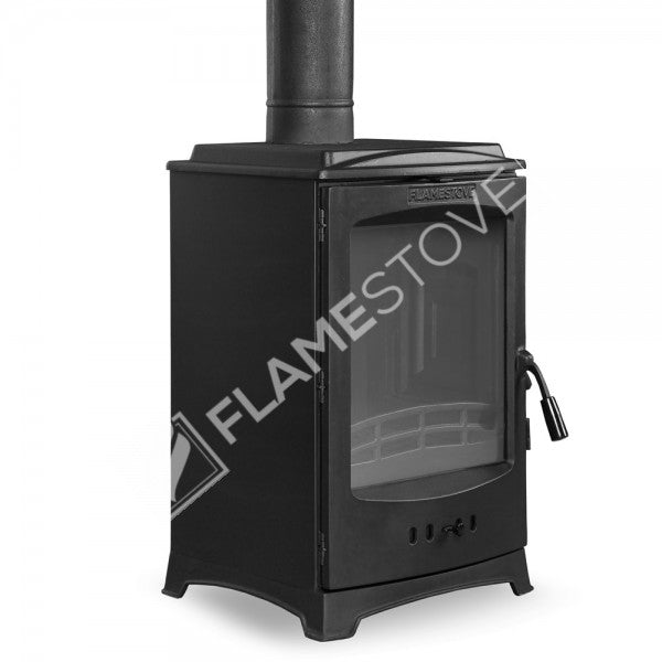 Flame Stove Lodi Şömine Soba: Yan Yüklemeli, A Sınıfı, Çift Yanmalı, Yüksek Verimli