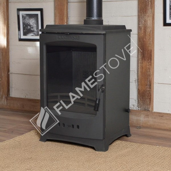 Flame Stove Lodi Klasik Şömine: Yüksek Verimli, Çift Yanmalı A Sınıfı Odun Kömür Sobası