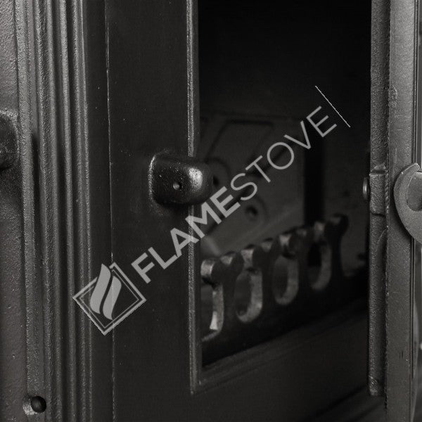 Altara Lux Premium Style YK Fırınlı Döküm Soba, Çift Yanmalı, Odunluklu, 18 kW, A Sınıfı