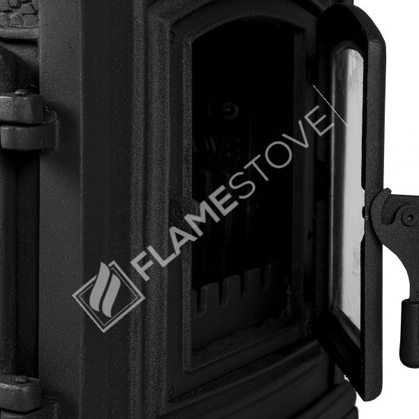 Sirius Ultra Yan Kapaklı Pik Döküm Odun Kömür Sobası 