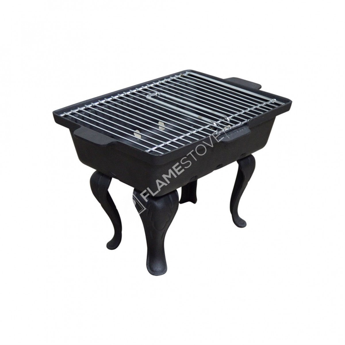 Taşınabilir Dekoratif Kısa Ayaklı Döküm Mangal Barbekü Kömürlü Dayanıklı