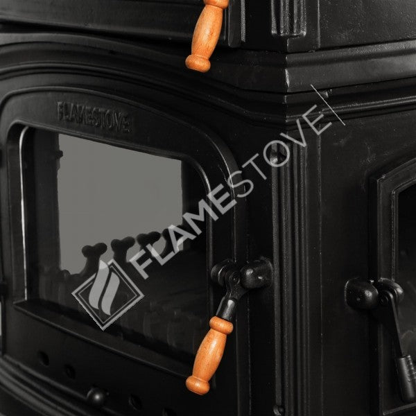 Altara Lux Premium Style YK Fırınlı Döküm Soba, Çift Yanmalı, Odunluklu, 18 kW, A Sınıfı