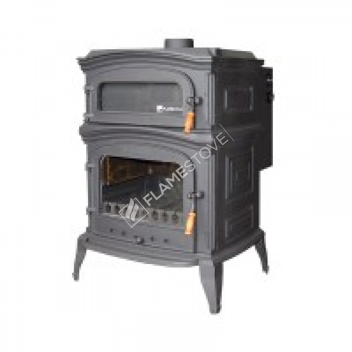 Flame Stove Altara Premium 33 kW Döküm Sulu Isıtma Sobası, Çift Yanma