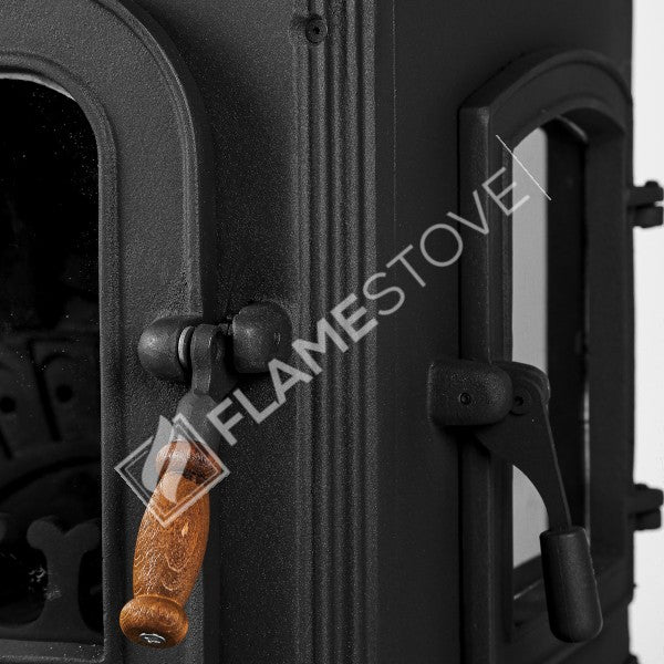 Altara Lux Döküm Soba: Yüksek Verimli Odun & Kömür Isıtıcı, Çift Yanmalı, A Sınıfı
