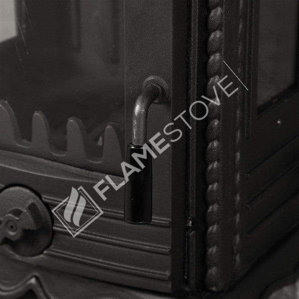 Major Lux 3 Camlı Pik Döküm Fırınlı Soba: Yüksek Verimli Odun Kömür Isıtıcı