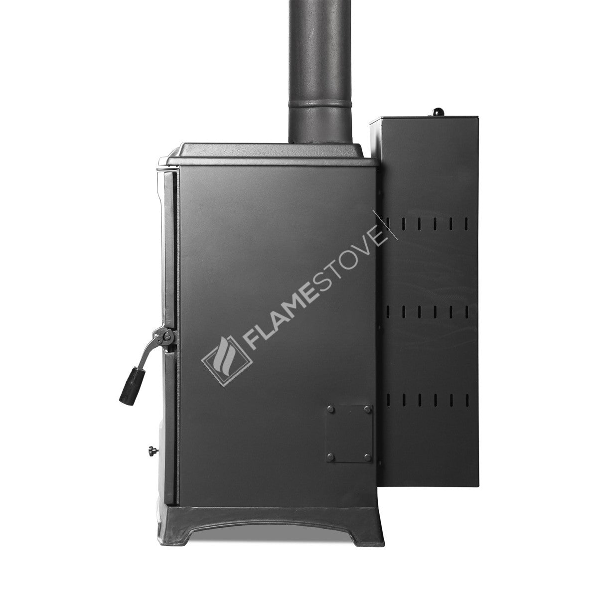 Flame Stove Lodi Krom Hazneli Yüksek Verimli A Sınıfı Pelet Sobası 7 kW