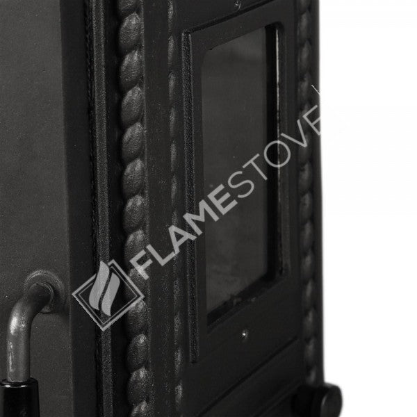 Major Lux 3 Camlı Pik Döküm Fırınlı Soba: Yüksek Verimli Odun Kömür Isıtıcı