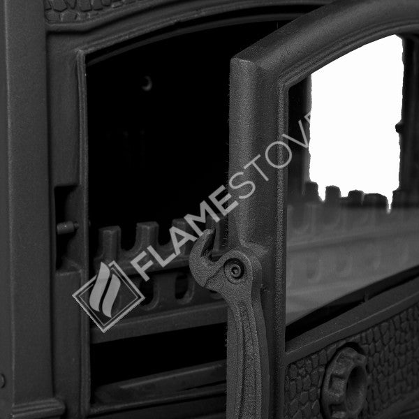 Sirius Ultra Yan Kapaklı Pik Döküm Odun Kömür Sobası 