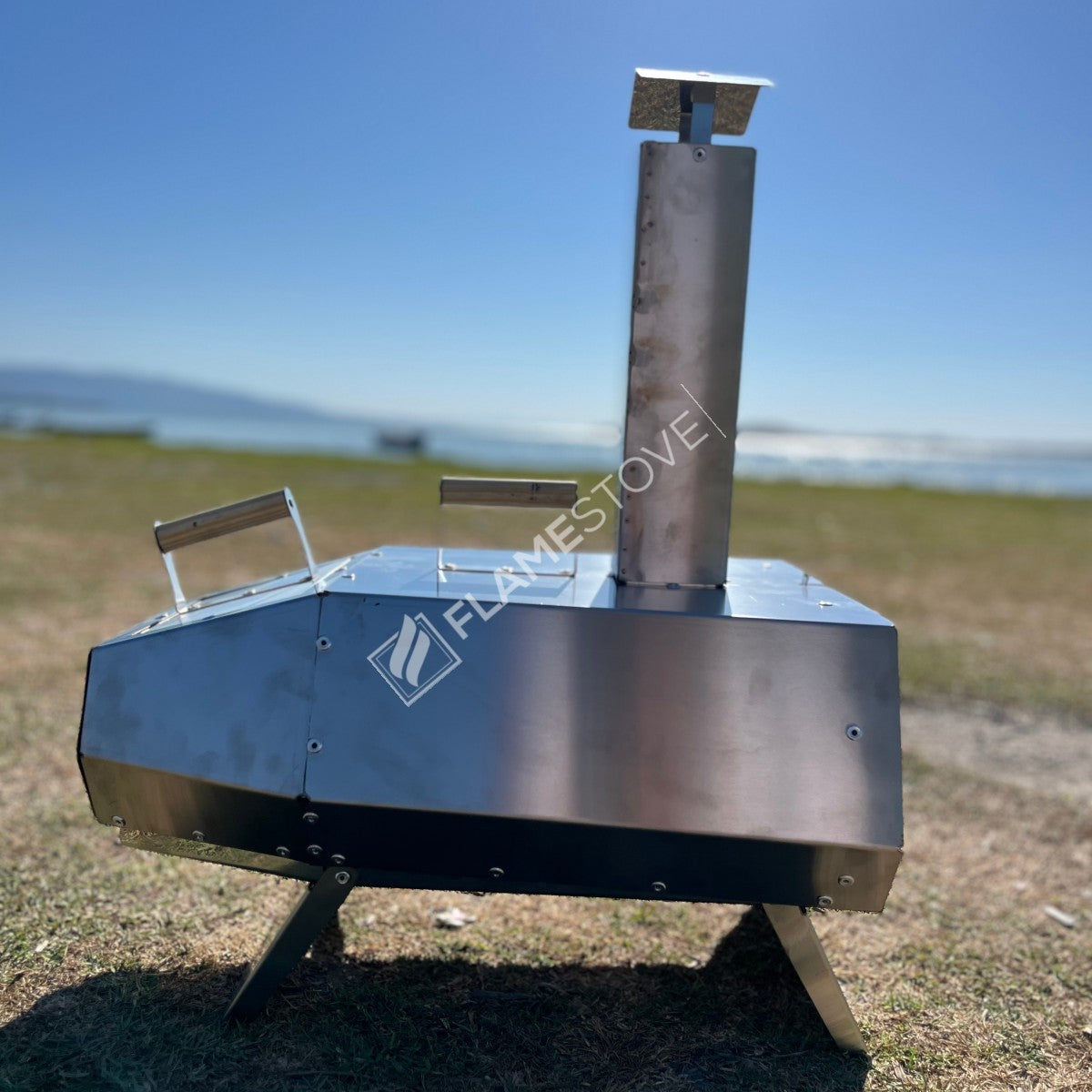 FS-950 Taşınabilir Odunlu Pizza Fırını, – FLAME STOVE