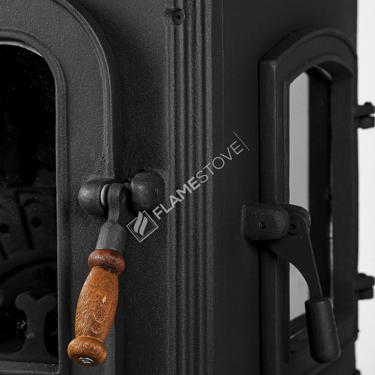 Altara Lux Style Döküm Soba: Yüksek Verimli, Çift Yanmalı, Odunluklu, A Enerji Sınıfı