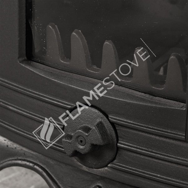 Major Lux 3 Camlı Pik Döküm Fırınlı Soba: Yüksek Verimli Odun Kömür Isıtıcı