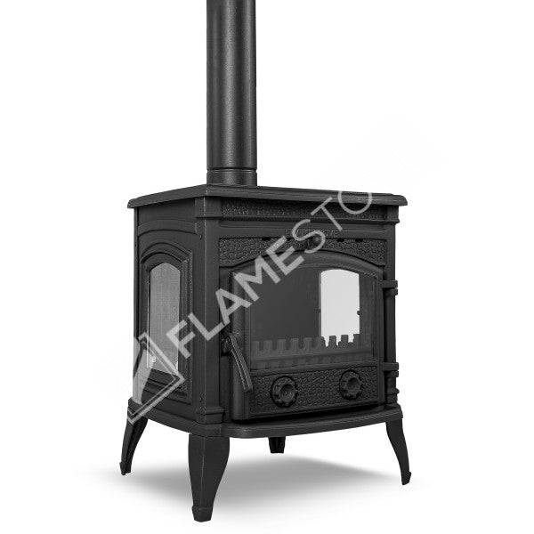Sirius Ultra Yan Kapaklı Pik Döküm Odun Kömür Sobası 