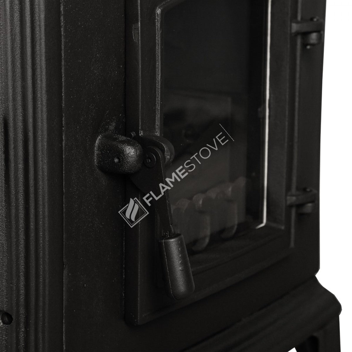 Altara Lüx Yan Kapaklı Döküm Soba, Çift Yanmalı, Yüksek Verimli, A Sınıfı Enerji, Odun Kömür Sobası