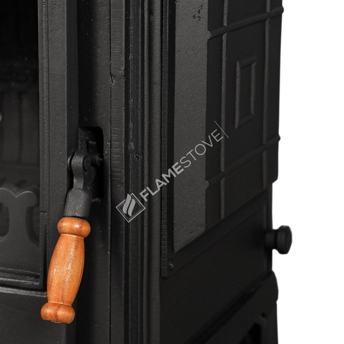 Retro Klasik Fırınlı Döküm Soba: Yüksek Verimli Odun Kömür Yakma, Schott Cam
