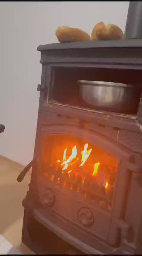 FS-013YKST Flame Stove Sirius Mega YK Style Fırınlı Döküm Soba