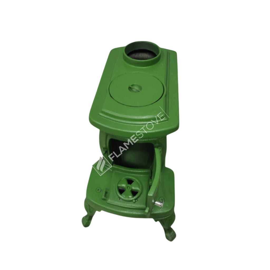 FS-059Y Flame Stove Nostalji Fransız Pik Döküm Soba: Yüksek
